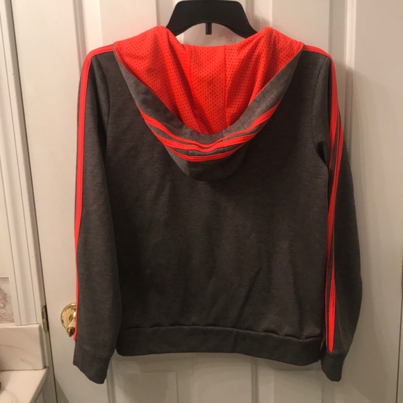 Boys Adidas Zip Up Jacket - Picture 4 of 4